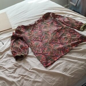 Paisley Long Sleeve Blouse